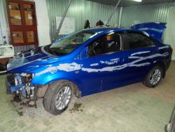 Chevrolet синий металлик