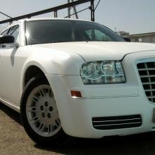 Chrysler белая матовая пленка, цвет до - черный.